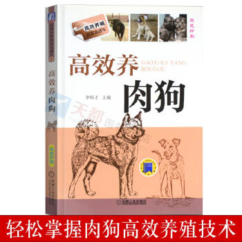正版現貨 高效養肉狗 養狗書籍 養狗技術大全 肉狗高效養殖技術書籍 肉狗養殖教程技術書 肉狗的飼養管