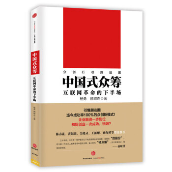 中国式众筹:互联网革命的下半场 杨勇,韩树杰