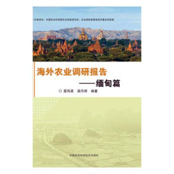 海外农业调研报告——缅甸篇 农业/林业 书籍 pdf epub mobi 电子书 下载