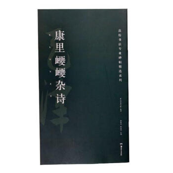 康里巎巎杂诗 书法 书籍
