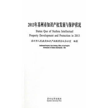 2013年苏州市知识产权发展与保护状况 pdf epub mobi 电子书 下载