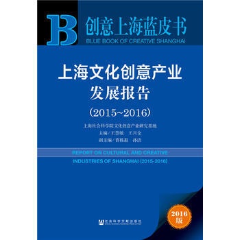 创意上海蓝皮书：上海文化创意产业发展报告(2015～2016) 9787509794760 pdf epub mobi 电子书 下载