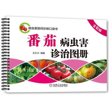 番茄病虫害诊冶图册-病虫害田间诊断口袋书-全彩版
