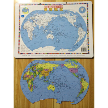 好孩子智力拼图(世界政区)全国儿童读物 尺寸889毫米×1194毫米让你的孩子更好的了解世界 pdf epub mobi 电子书 下载