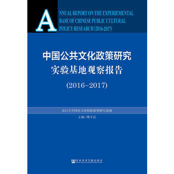 中國公共文化政策研究實驗基地觀察報告:2016-2017:2016-2017 978752