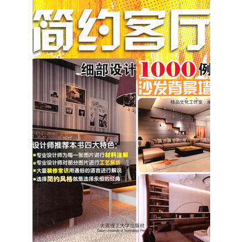 沙发背景墙/简约客厅细部设计1000例 精品文化工作室等10人编 pdf epub mobi 电子书 下载