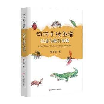 锦绣文通书系·手绘图谱系列：动物手绘图谱--昆虫与爬行动物 曾日明 pdf epub mobi 电子书 下载