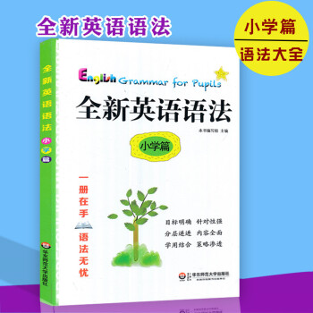 全新英語語法小學篇 趣味英語語法知識 小學生英語語法工具書籍 小學英語語法知識講解 華東師範大學齣版 pdf epub mobi 下载