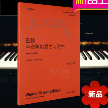 巴赫半音阶幻想曲与赋格（BWV903/903a）中英文对照 音乐教材 钢琴练习曲乐谱曲谱教程教材书籍 pdf epub mobi 电子书 下载