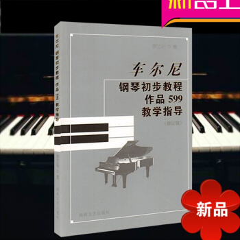 正版 车尔尼钢琴初步教程作品599教学指导（修订版） 湖南文艺出版社 车尼尔 599 pdf epub mobi 电子书 下载