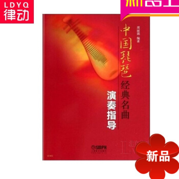 中国琵琶经典名曲演奏指导教程 正版琵琶曲谱教材 琵琶书籍