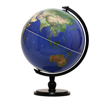 博目地球仪：32cm中文卫星影像地球仪(炫影黑架) pdf epub mobi 下载