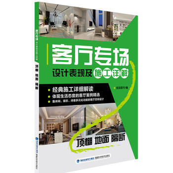 客厅专场设计表现及施工详解.顶棚 地面 隔断 锐扬图书 pdf epub mobi 下载