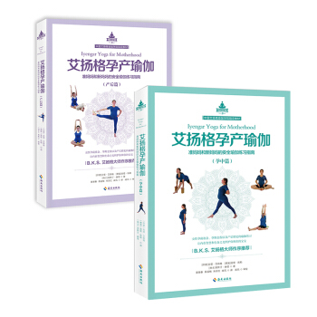 艾扬格孕产瑜伽:孕中篇和产后篇 套装2册 女性孕前准备 孕期全程以及产后修复的瑜伽练习手册 初学者