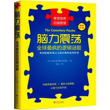 脑力震荡-全球疯的逻辑谜题 pdf epub mobi 下载